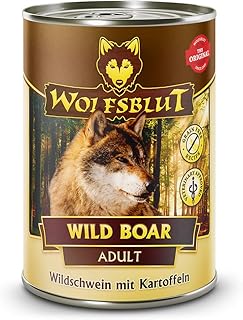 Wolfsblut - Wild Boar - 6 x 395 g - Wild Boar - Wet Food - Dog Food - Grain Free product image