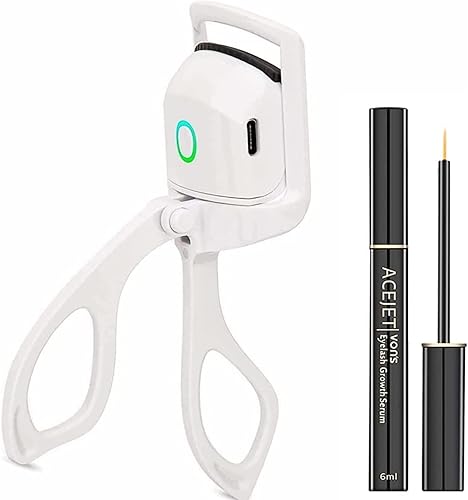 Rizadores de pestañas calentados Formación rápida que crea pestañas rizadas naturales de gran durabilidad, calentamiento de silicona, rizador