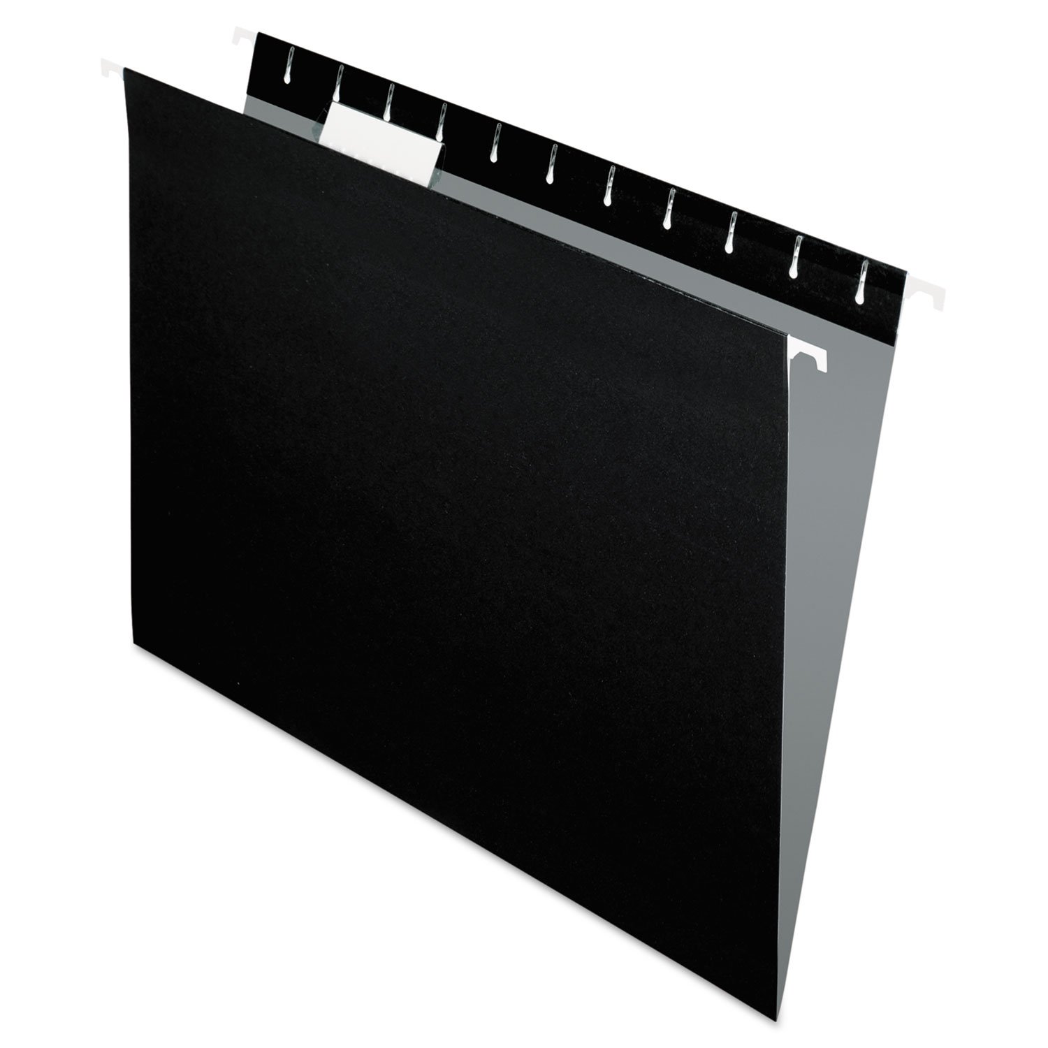 Pendaflex Recycled Hanging Folders, Letter Size, Black, 1/5 Cut, 25/BX (81605)