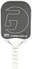 GAMMA RCF Airbender Pickleball Paddle, Raw Carbon Fiber, Customizable Handle Weight System & Aerodynamic Open Throat w/Shock Absorbing Gel Insert, 22mm & 16mm