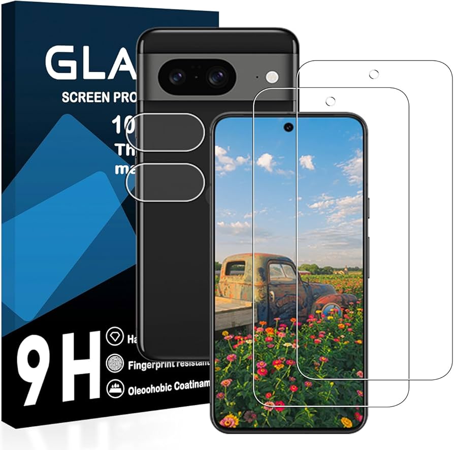 Google Pixel 8a ポーセリン 本体 保護フィルム、ケース付 Google Pixel 8a 128GB ケース・画面保護フィルム付き ZXZone for