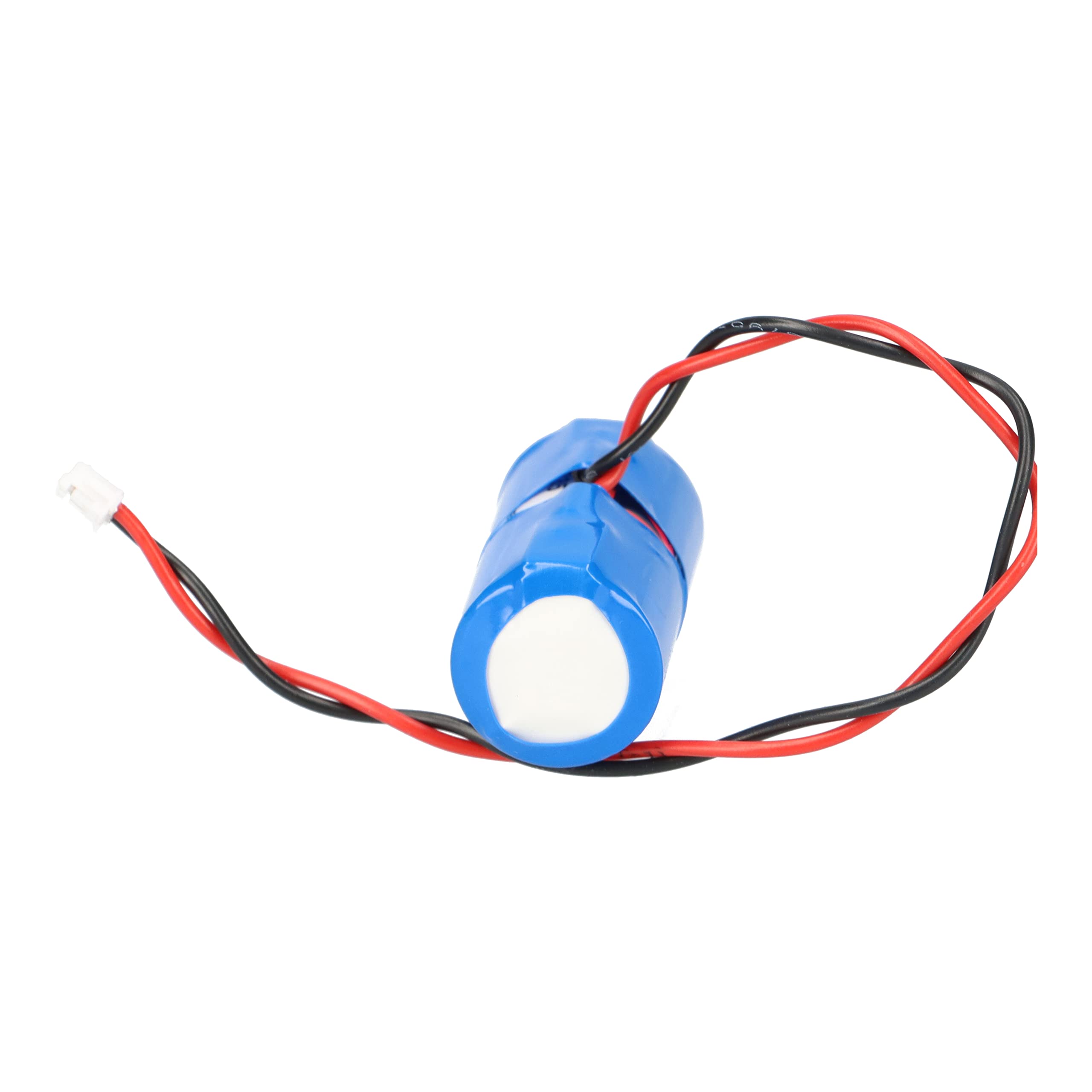 10 pilas de litio 2/3 A con cable y enchufe, compatibles con cilindro Dom ENiQ Guardian S, 3 V, 1,8 Ah, 33 x 17,2 mm, desechable