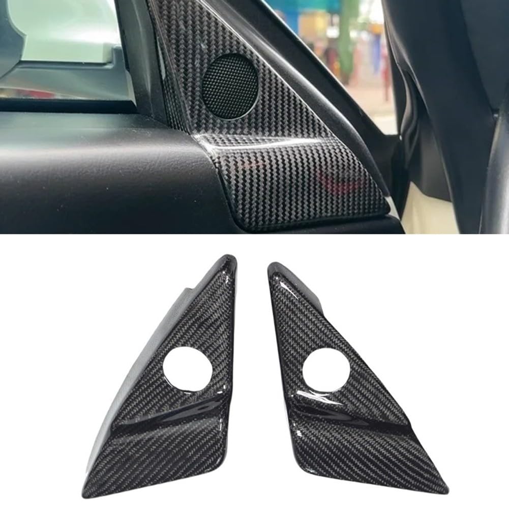 Rivestimento altoparlante in vera fibra di carbonio per