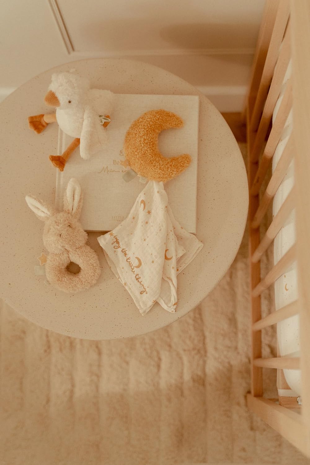 Little Dutch Newborn Naturals 8415 - Set regalo da 3 pezzi (panno per coccolare, afferrare, peluche di peluche)