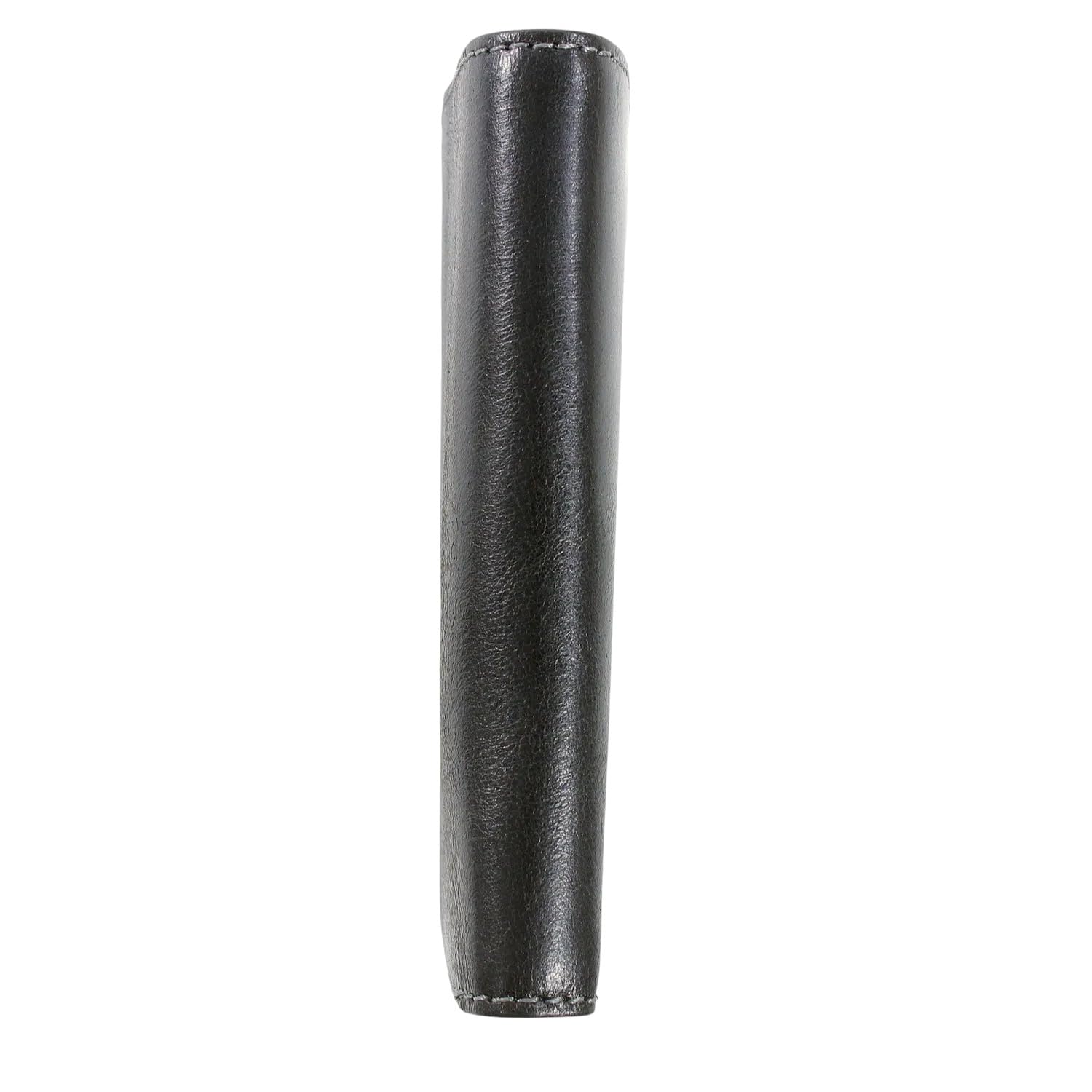 BRAUN BÜFFEL - Herren RFID Geldbörse Hochformat Arezzo - 8 Kartenfächer aus echtem Rindleder Schlichtes Design - Edles Schwarz