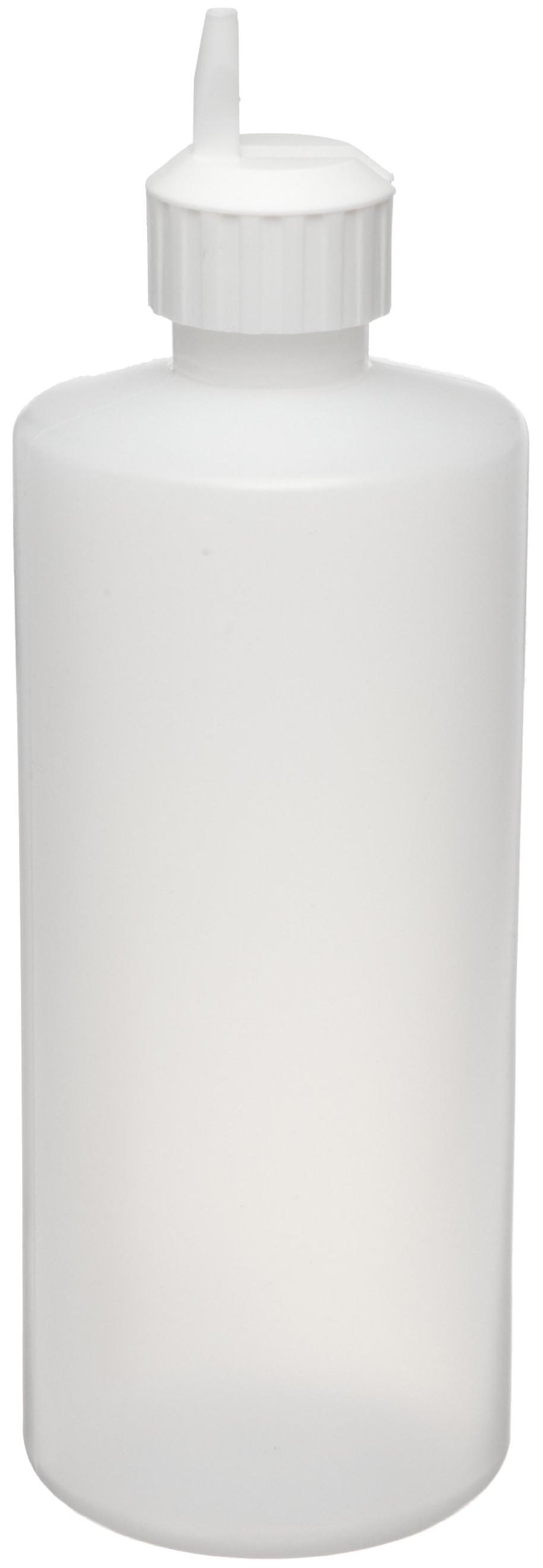Wheaton 211199 Dispensing Bottle, LDPE, 500mL, 68mm x 180mm (Case of 36)
