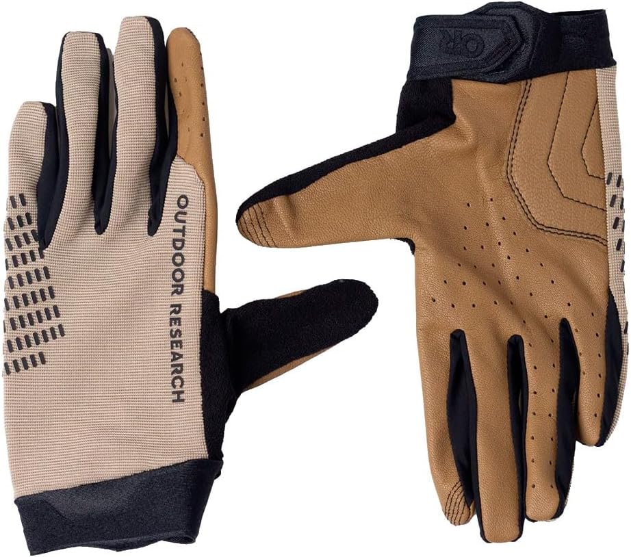Outdoor Research Freewheel Leather Palm BIke Gloves