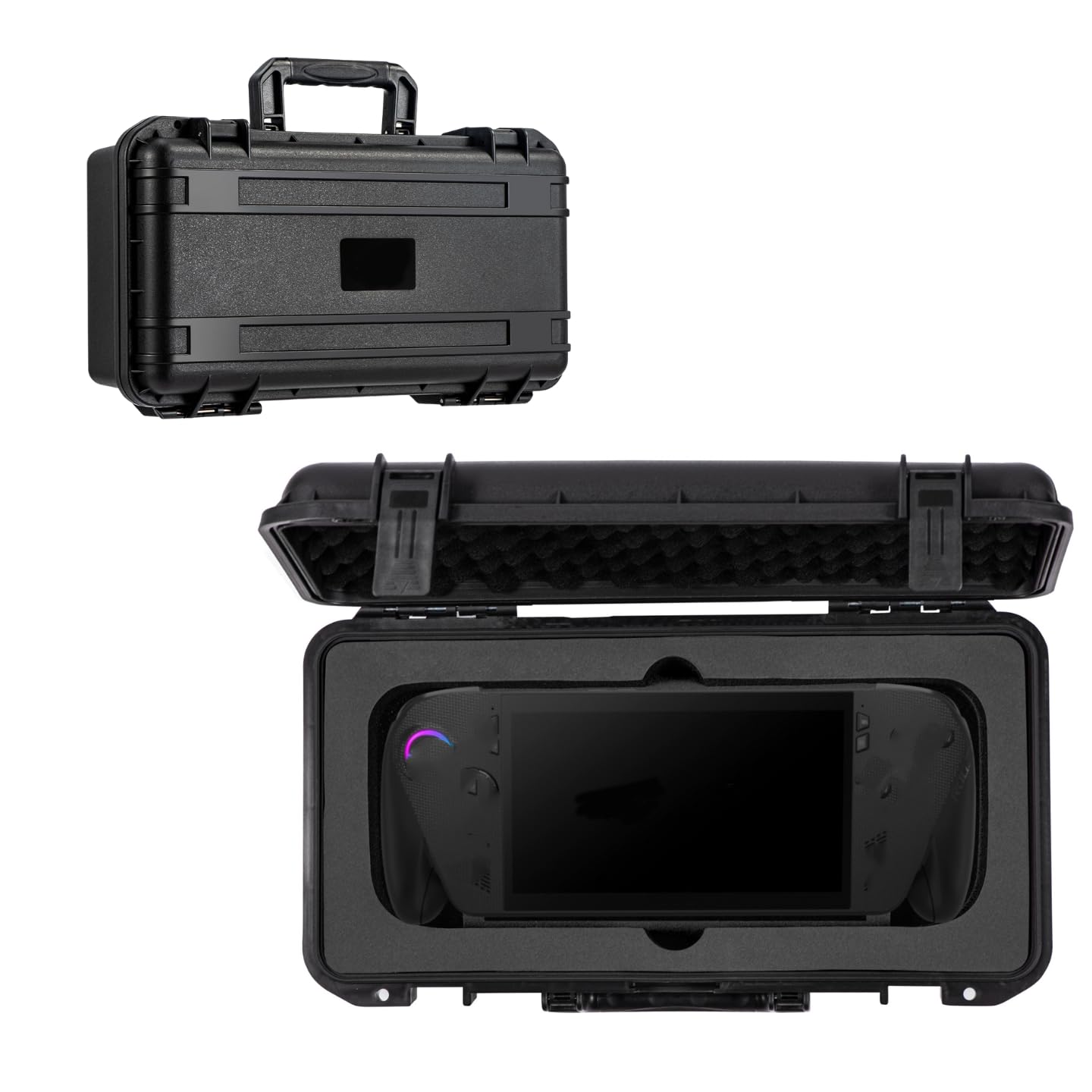 Szaerfa Custodia antiurto per console di gioco per ROG XBOX Ally/per Ally X, accessori per console di gioco portatili, borsa organizer, custodia rigida portatile in EVA (solo custodia)