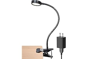 LEPOWER Clip-on Reading Light, Your Perfect Night Companion, Kindle Your Reading Passion