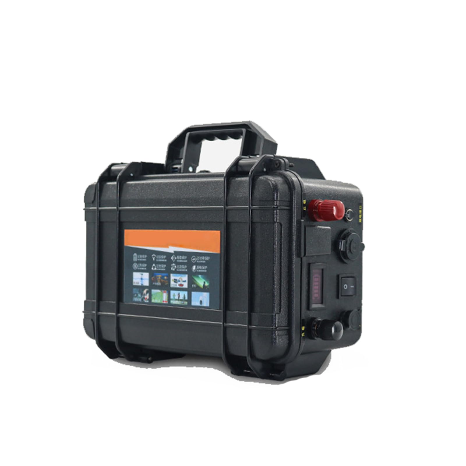 12V 60Ah 100Ah 150Ah Akumulator litowo-żelazowo-pochodny 12V Akumulator do zewnętrznego silnika sterowego Elektryczny silnik łodzi rybackiej Akumulator morski,12V 200Ah