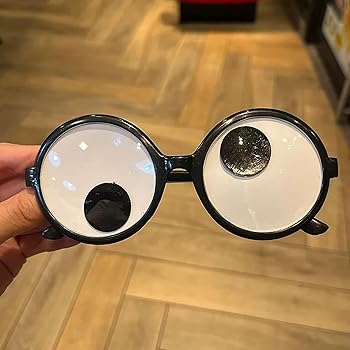 Funny Sunglasses 2-Pack Hilarious Moving Eyeball Spectacles