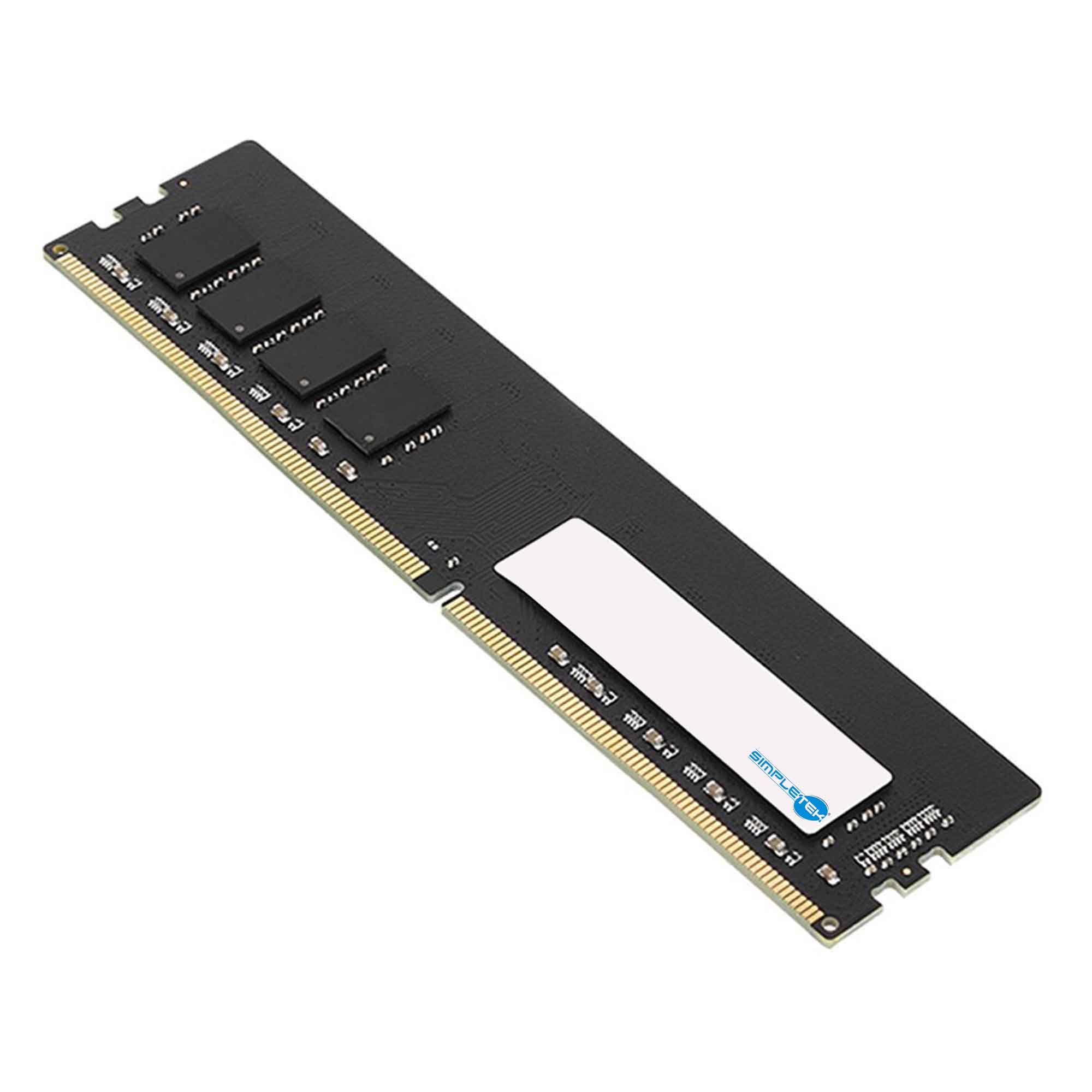 SIMPLETEK - MODULO BANCO MEMORIA RAM 8GB DIMM DDR4 2400MHz 288 Pin 1,2V | Modulo unico | Non-ECC per Desktop PC ad alte prestazioni