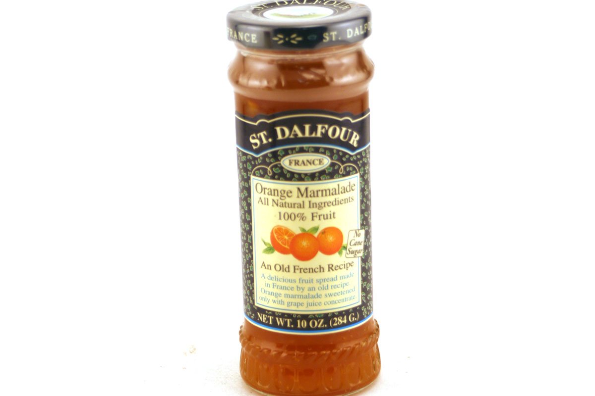 St. Dalfour Orange Marmalade Spreads (All Natural 100% Fruit Jam) - 10oz (Pack of 1)