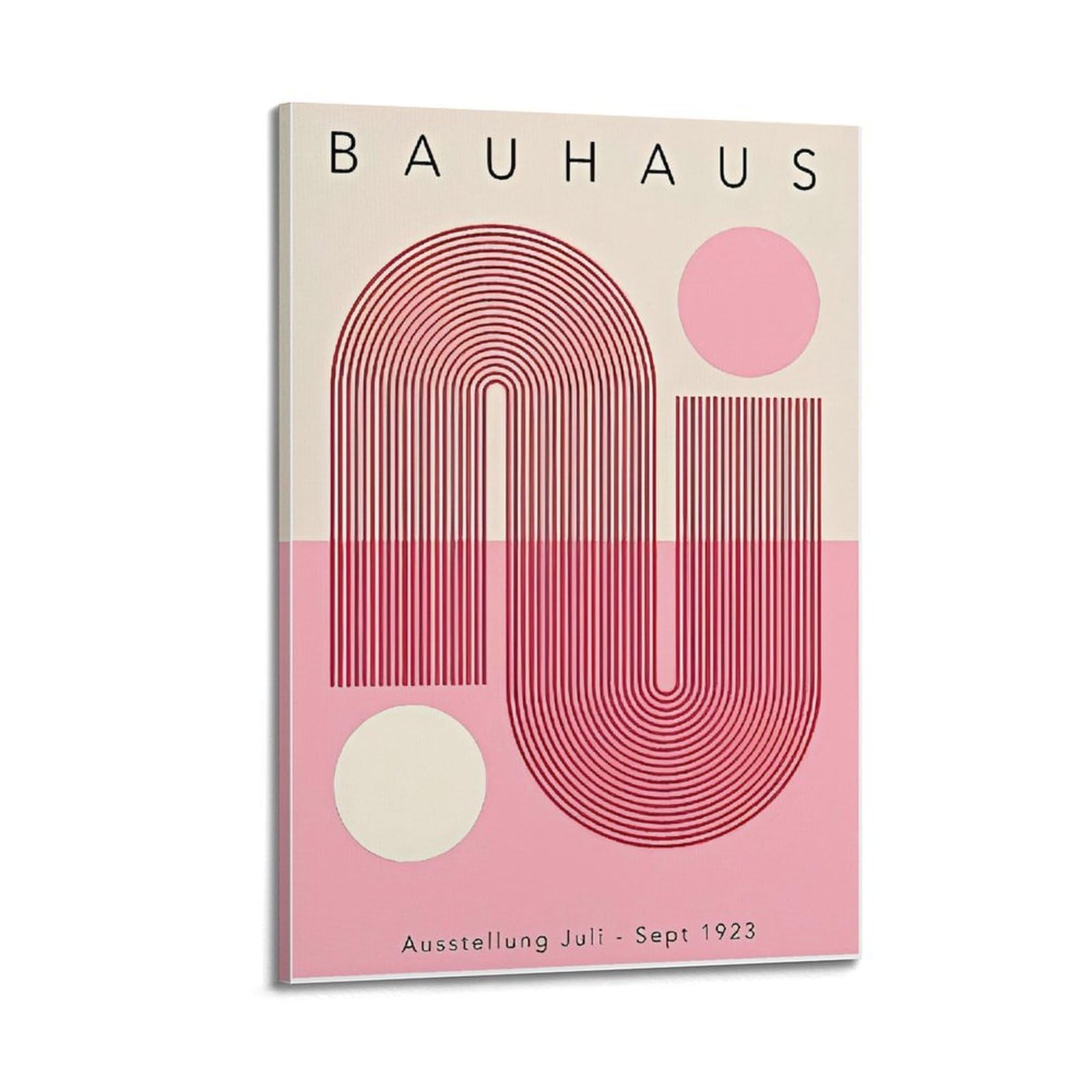 Jocrynsi Frame-Style Bauhaus Art Geometric Prints Abstract Minimalist (10) Beige Wall Art Posters Aesthetic Canvas Wall Art Print Home Decor For Bedroom Living Room08x12inch(20X30cm)