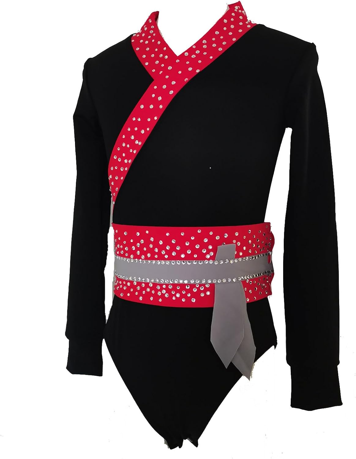Boys' Black Performance Figure Skating Costume Men's Performance Clothing for Skaters