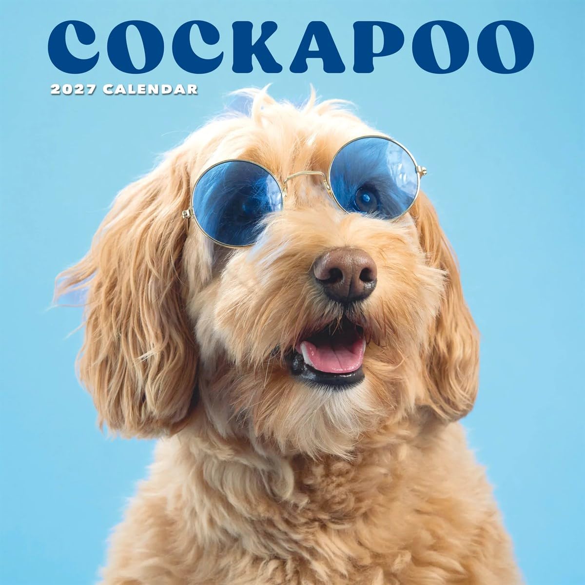 Cockapoo Calendar 2027, Wall Calendars, Month To View, Dogs, Gift