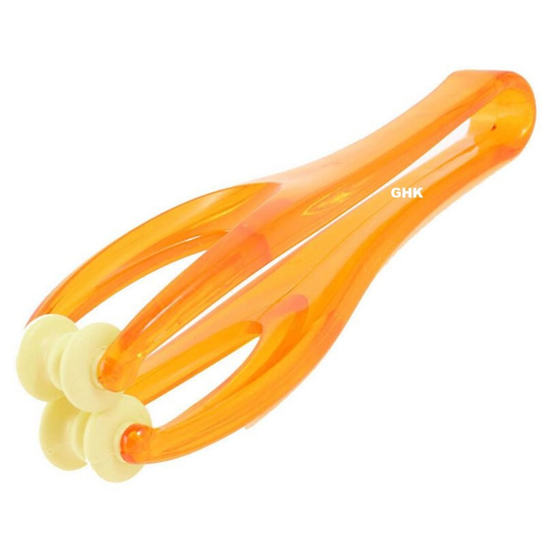 GHK H56 Manual Acupressure Dual Roller Finger Massage Stick Plastic Manual Massager Orange - Review, Price and Buying Guide