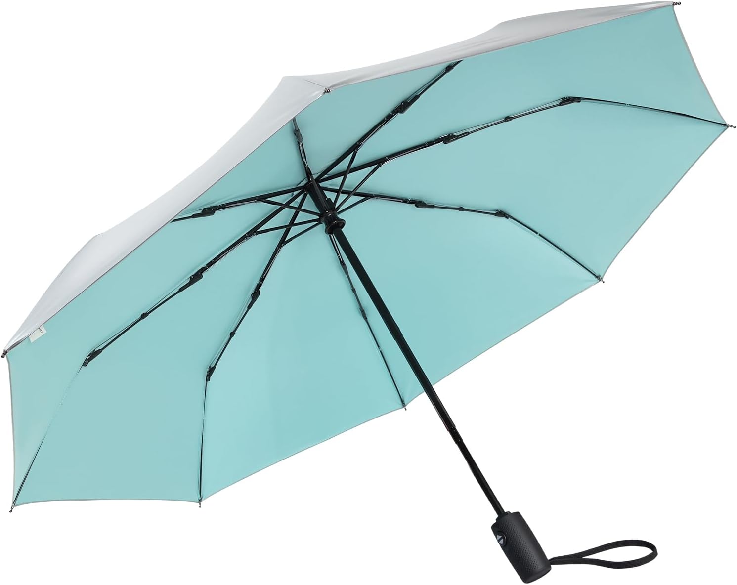 G4Free UPF 50+ UV Protection Mini Travel Umbrella 42 Inch Sun Blocking Folding Umbrella