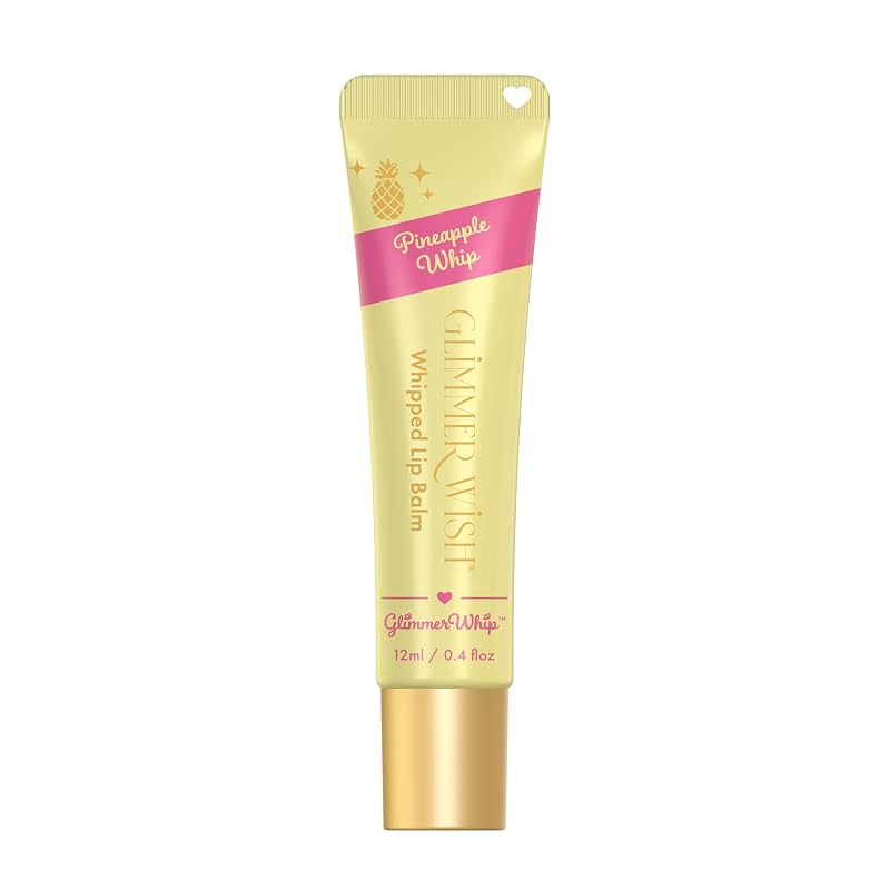 Glimmer Wish Glimmer Whip Bálsamo Labial em Manteiga Batida, Pineapple Whip