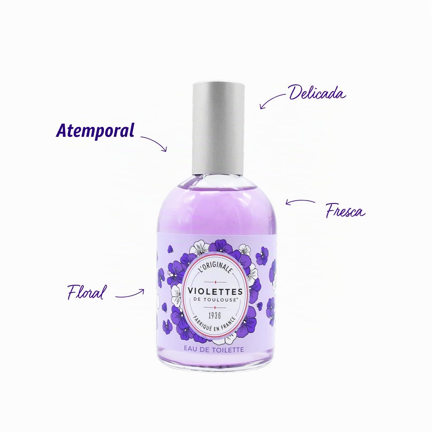 Berdoues Violettes de Toulouse 香水 BERDOUES - Eau de Toilette Violettes de Toulouse, Fresca y