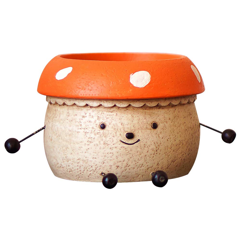 Cute Mushroom Doll Planter