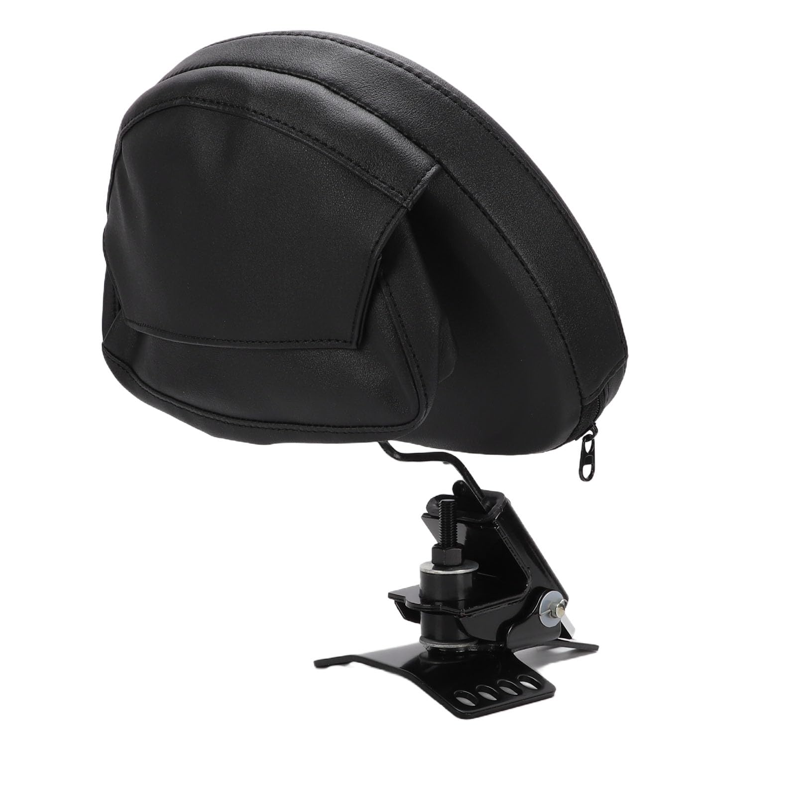 Ergonomische Fahrerrückenlehne, Langlebiger Komfort für Touring Electra Glide CVO 1997–2024, Faltbares Design, Schwarz, 1 Einheit