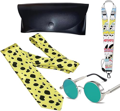 XNCOSER Kento Nanami Cosplay gafas, anime Nanami Kento Cosplay Tie Cosplay traje