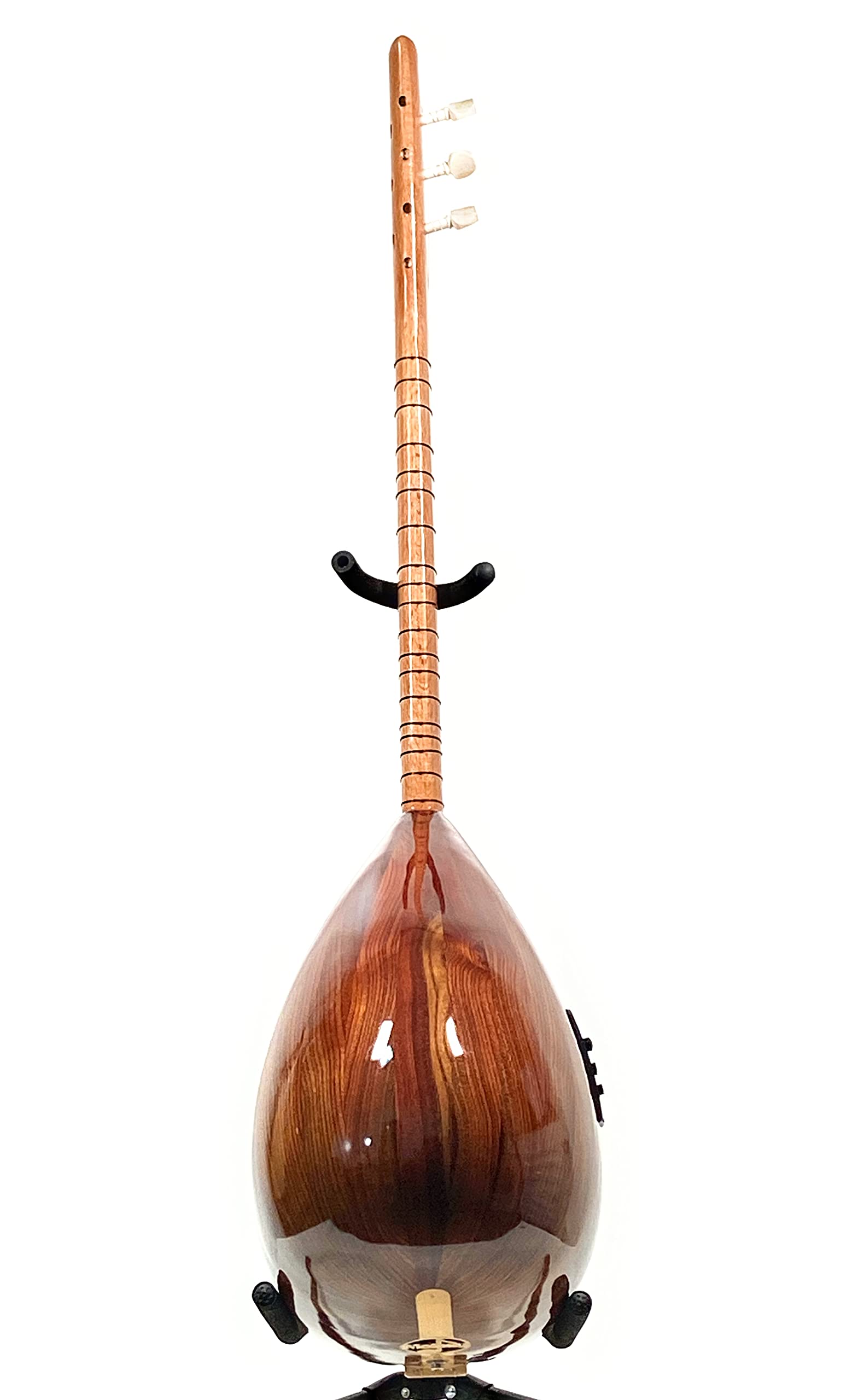Melody Saz Baglama avec housse et micro - 7 cordes - Bruit - 115 x 20 x 18 cm - Marron - Acier allié - Acajou - 3 kg
