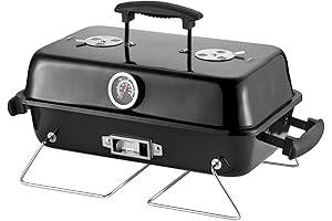 DNKMOR BLACK Outdoor Portable Charcoal Grill