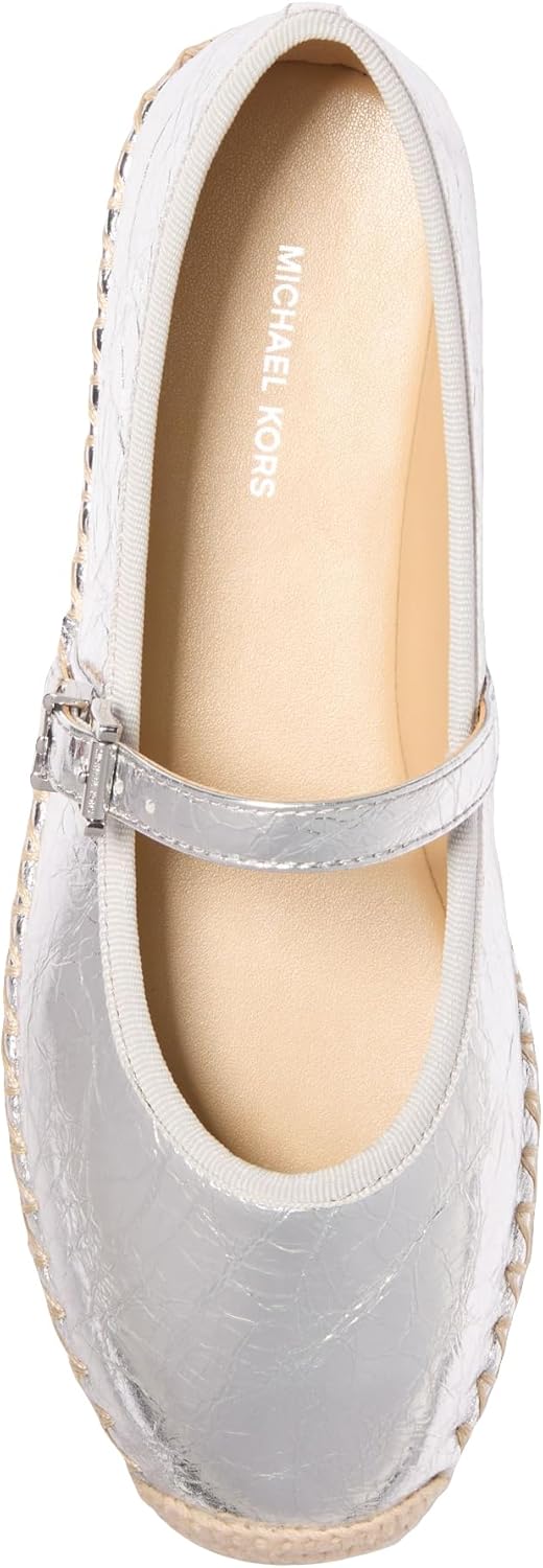 バレエシューズ Michael By Michael Kors Espadrille Ballet Lynn Lynn Metallic Leather Ballet Espadrille | Michael Kors