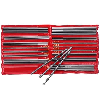 Measuring Tool 48 Pieces 16 Different Sizes Portable 0.5mm to 6mm Pitch Thread Wire Measuring Set U.S. and Metric Measures All 60 Threads