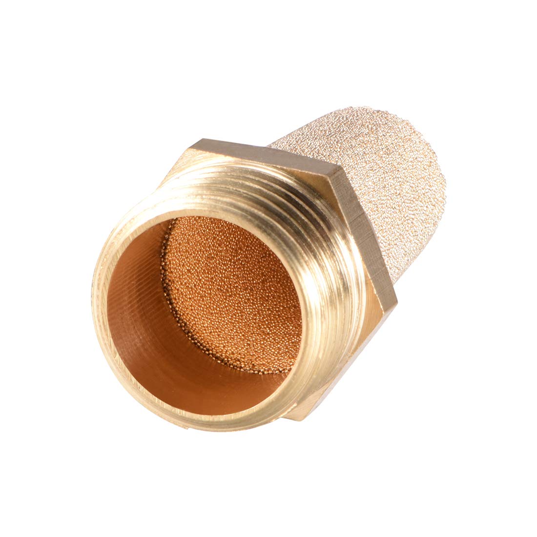 Lot De 2 Silencieux D'échappement En Laiton - Filetage G1/4" - Pression Max 300 PSI - Pour Air Comprimé