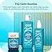 OLLY Calm Body Lotion-Serum with Hyaluronic Acid, Adaptogens & Vitamin B3– Nourishing Cleanser for Skin Barrier Repair, Deep Hydration, Eucalyptus Amber Scent, 8oz