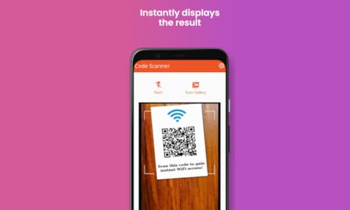 Wifi Password QR Code Scanner & Generator