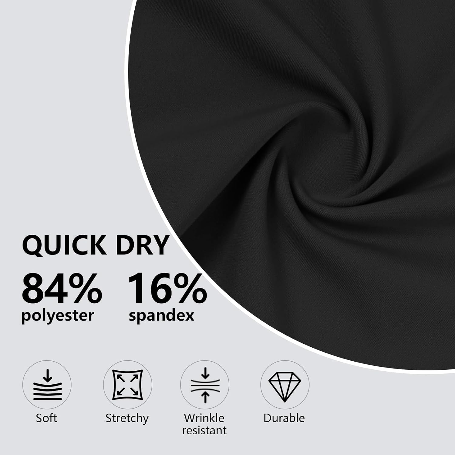 Women’s Tennis Skirt with Pockets, Quick-Dry Scalloped Hem Sport Skort with Built-in Shorts for Golf Running Workout - Image 4