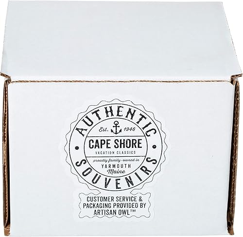 Miniatura 4 de Cape Shore New Bone China Atlantic Taza 14 oz - Conchas