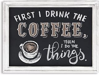 Rustic Magnetic Chalkboard Signs 16 x 20 inch Wood Framed Wall Hanging D...