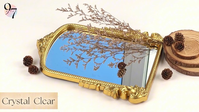 Amazon.com: 97 Decor Gold Vintage Wall Mirror - Small Gold Mirror