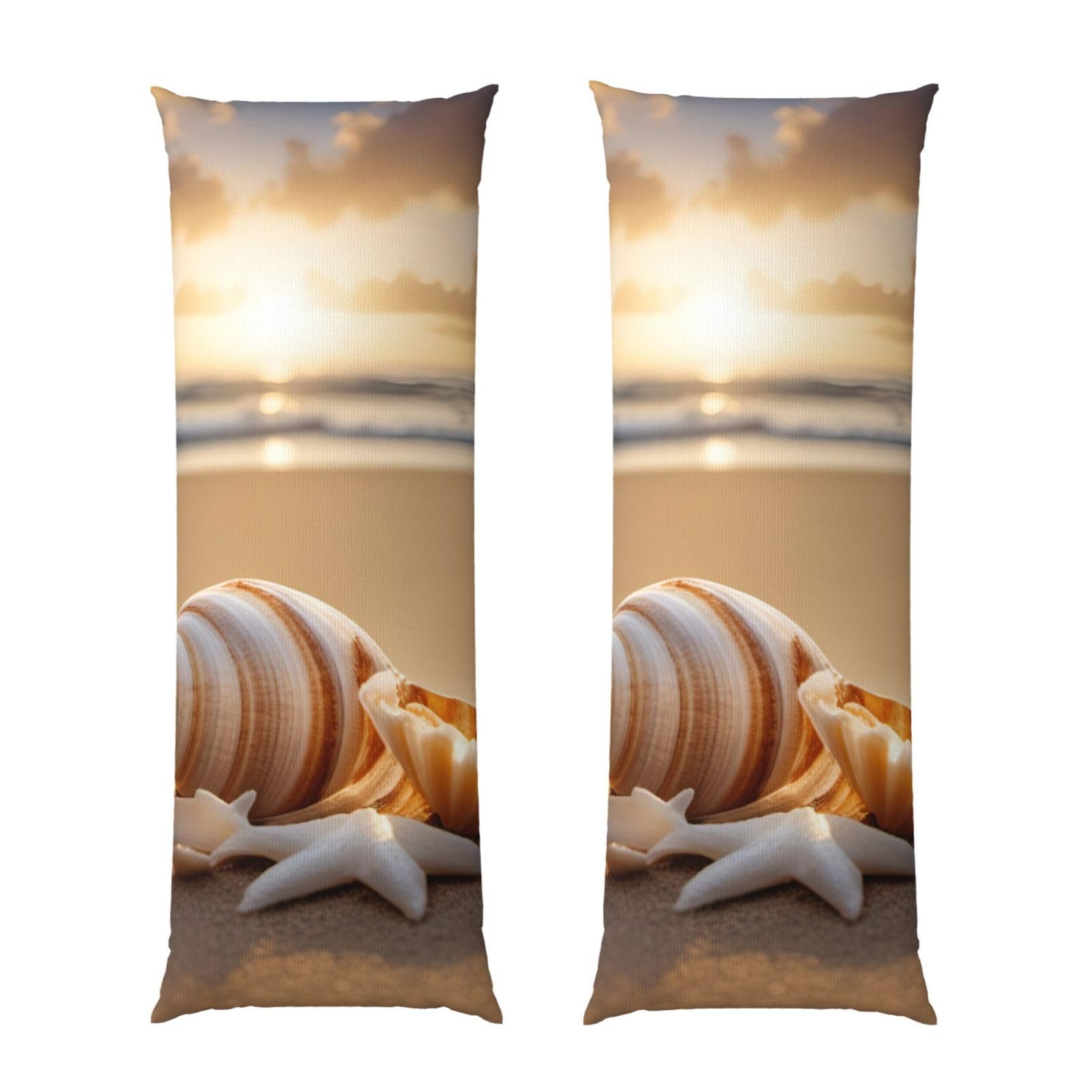 Housse de coussin 50x137 cm amovible pour protéger et décorer un grand lit