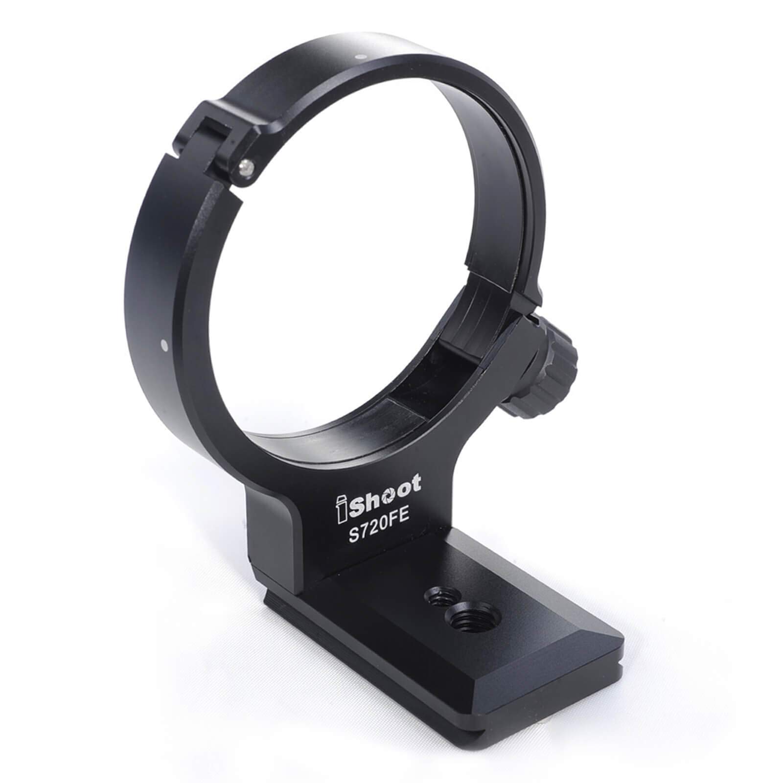 Anello di supporto per treppiedi per fotocamera Sony FE 70-200mm f/4G OSS SEL70200G, piastra a sgancio rapido con fori per viti da 1/4" e 3/8"