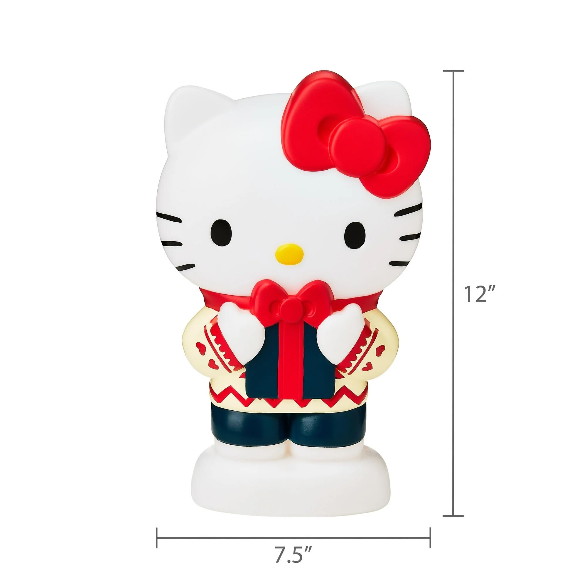 Amazon.com: Sanrio Hello Kitty Christmas LED Blow Mold Decorative