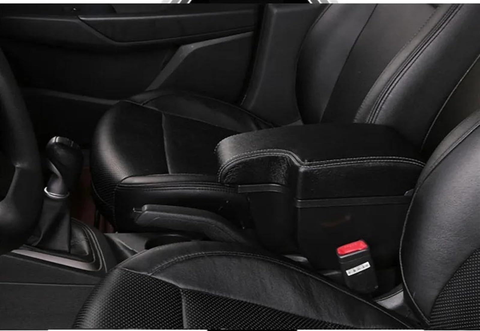 Podłokietnik do Mazda Cx-3 Detale USB (czerwony) (czarny)