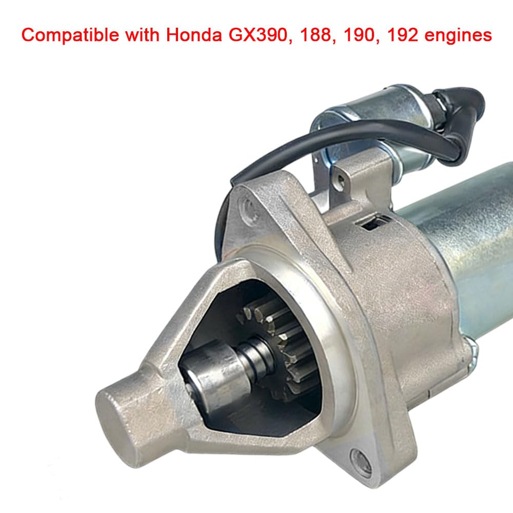 Motore di avviamento da 65 mm, ricambio per motorino di avviamento in metallo, compatibile con motori Honda GX390, 188, 190, 192