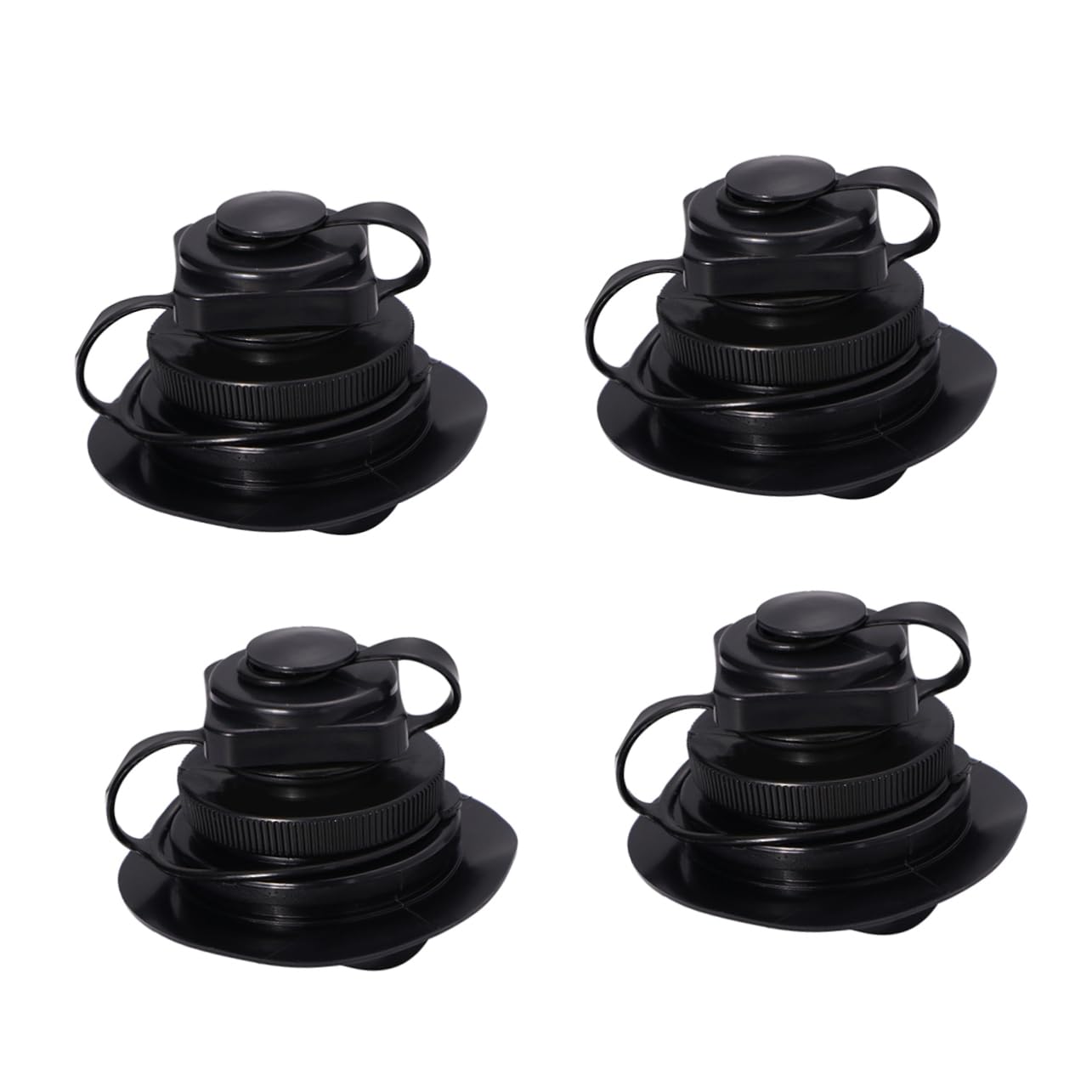 UPKOCH Ugello del Gas di Boston Valvola dell'Aria della Barca Gommone Barca Gonfiabile Adattatore Tubo Pompa di Gonfiaggio Adattatore di Gonfiaggio Inflazione Nero PVC