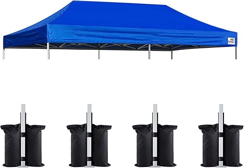 Miniatura 58 de Eurmax - Toldo de repuesto, 10 x 10, elige entre 30 colores, solamente toldo, regalo de 4 unidades de bolsas