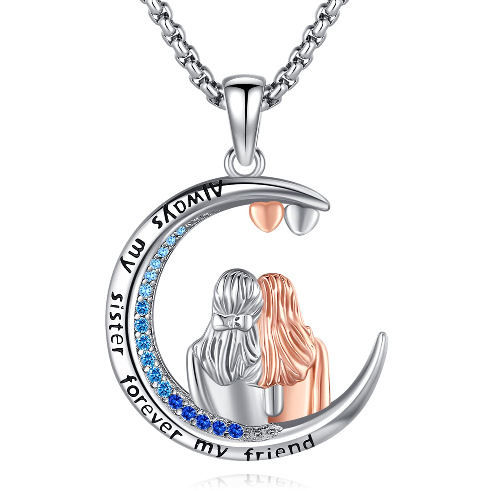 925 Sterling Forever And Always Necklace Pendant Necklace Forever