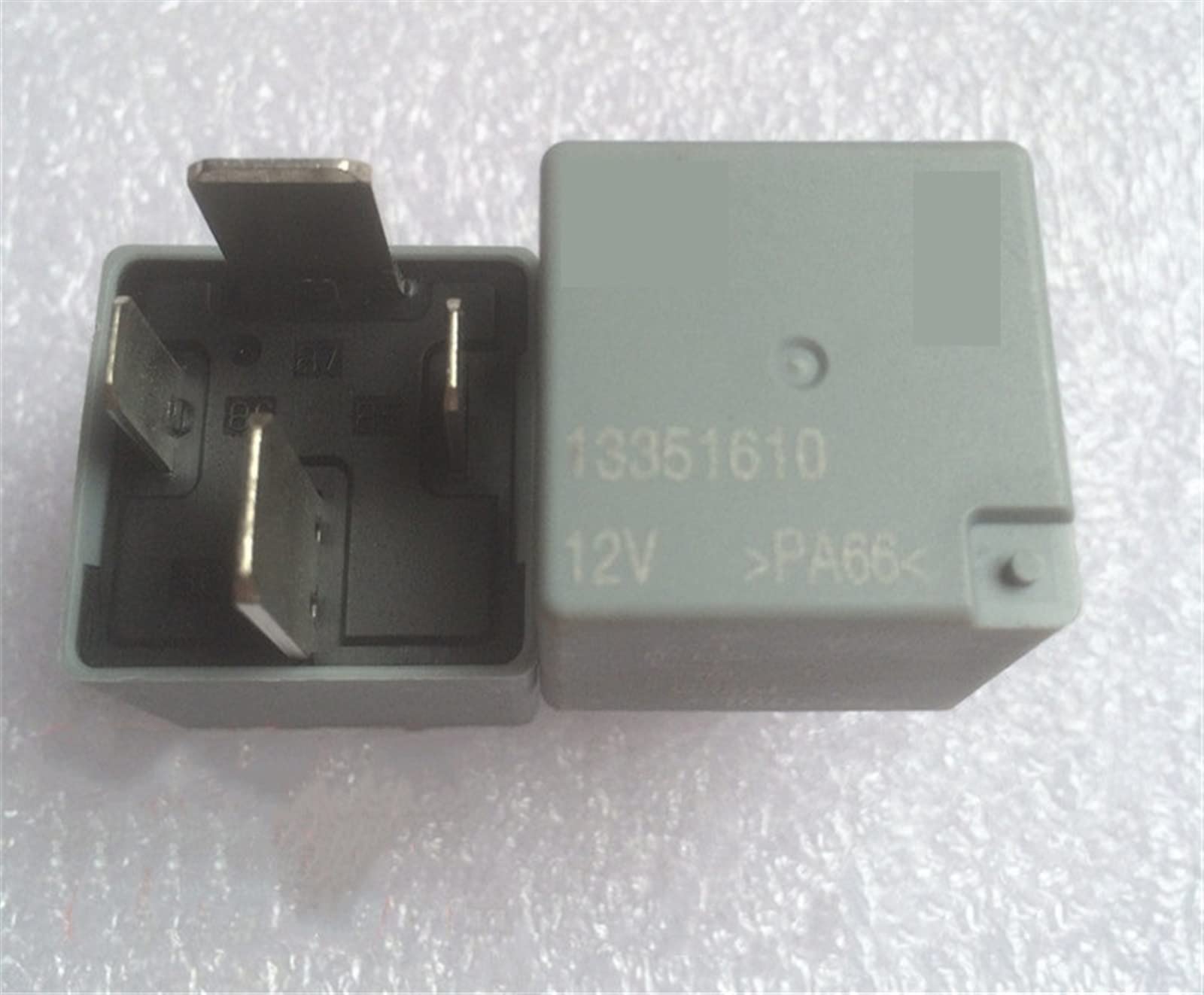 FUDGIO 5PCS Automobile Relay GM 13351610 12V Can Alternative HFV7 012-HSTM-R 70A 4PIN GM13351610