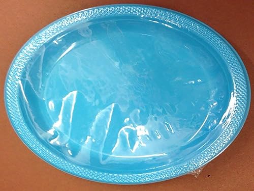 Miniatura 10 de Platos redondos de plástico negro azabache, 9 pulgadas (paquete de 20), diseño de calidad premium, ideales para cualquier evento o fiesta