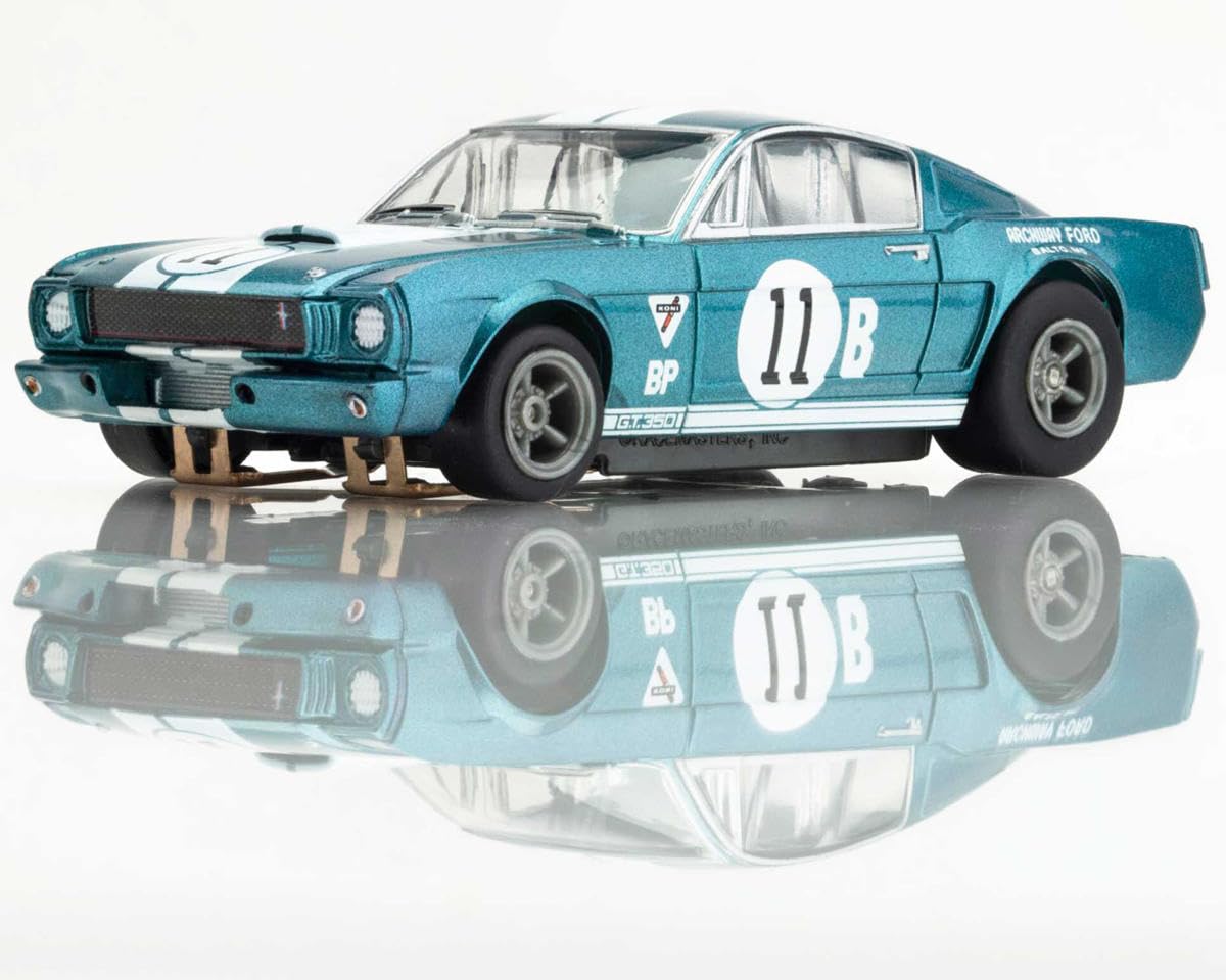 AFX 22071 Shelby GT350R 1965 Donohue White/Blue