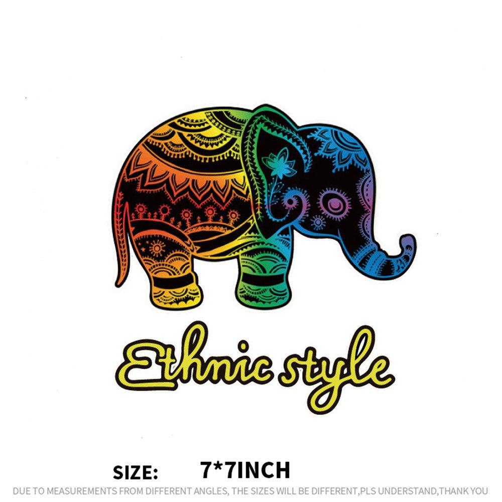 Applicazione Termoadesiva Elefante – Kids And Hits – 6x8 Cm – Per Tessuti - 3